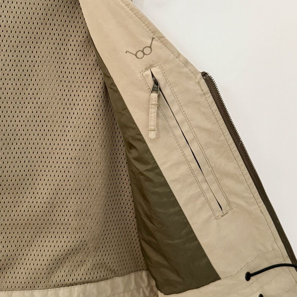 EXOFFICIO Womens Size Small Beige Tan Travel Vest w/Multi Pockets for Utility - Picture 12 of 16